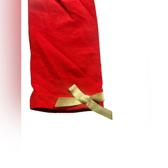 4 PIECE CHRISTMAS SET 3 TOPS 1 PANTS RAINDEER NICE LIST FOR GIRLS SIZE 4 - Picture 9 of 11